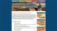 Desktop Screenshot of infomercialdrtv.com